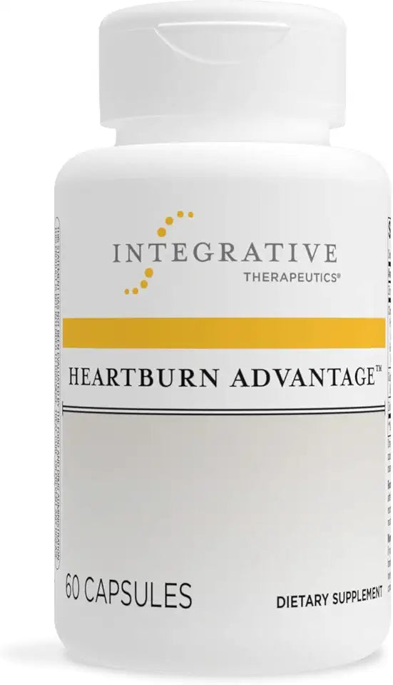 60 Capsules Gluten Free Vegan Heartburn Relief D360777