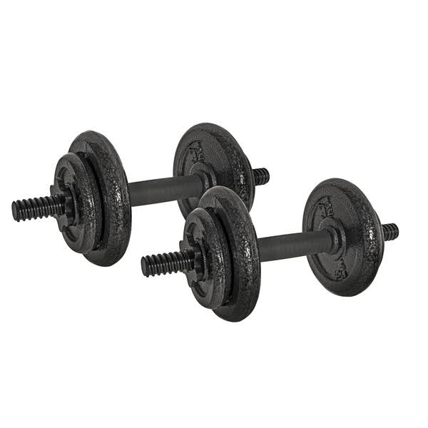 40lb Adjustable Cast Iron Dumbbell Set N63362