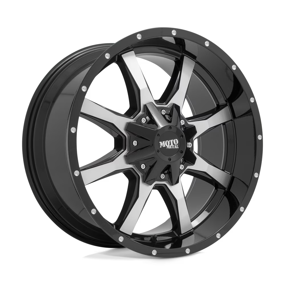 Cast Aluminum Rim 16X8 6X120/5.5 G-BLK MACH F5828