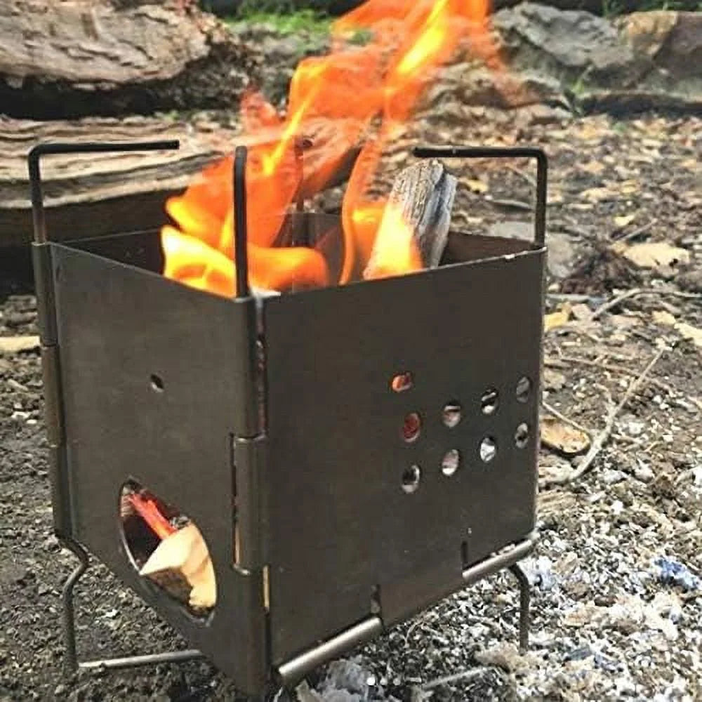 Stainless Steel Folding Camp Stove T153