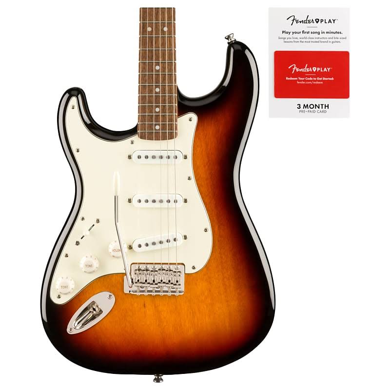 Left-Handed 3 Tone Sunburst Stratocaster A815270