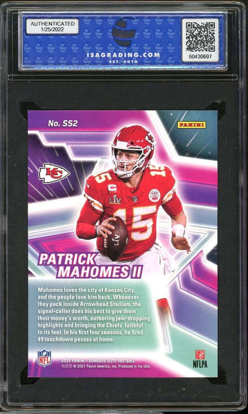 2021 Panini Donruss Elite Card #SS2 ISA 9 MINT H66916