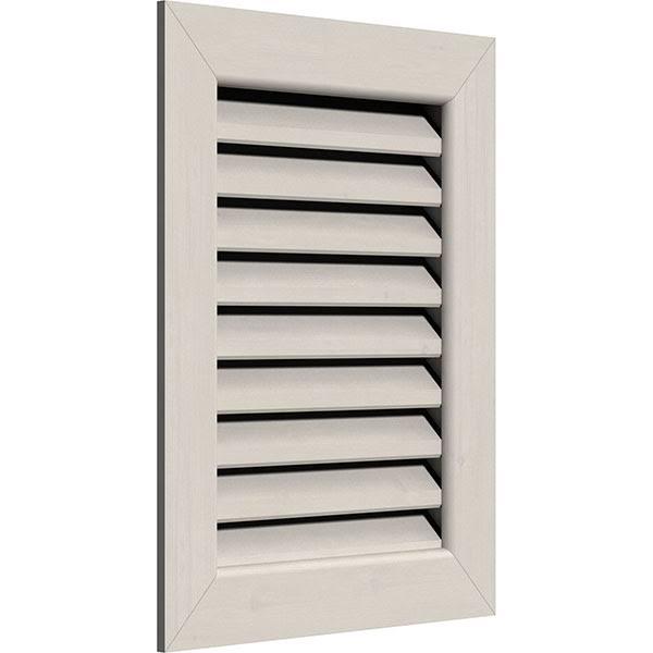 Primed Smooth Western Red Cedar Gable Vent V9180