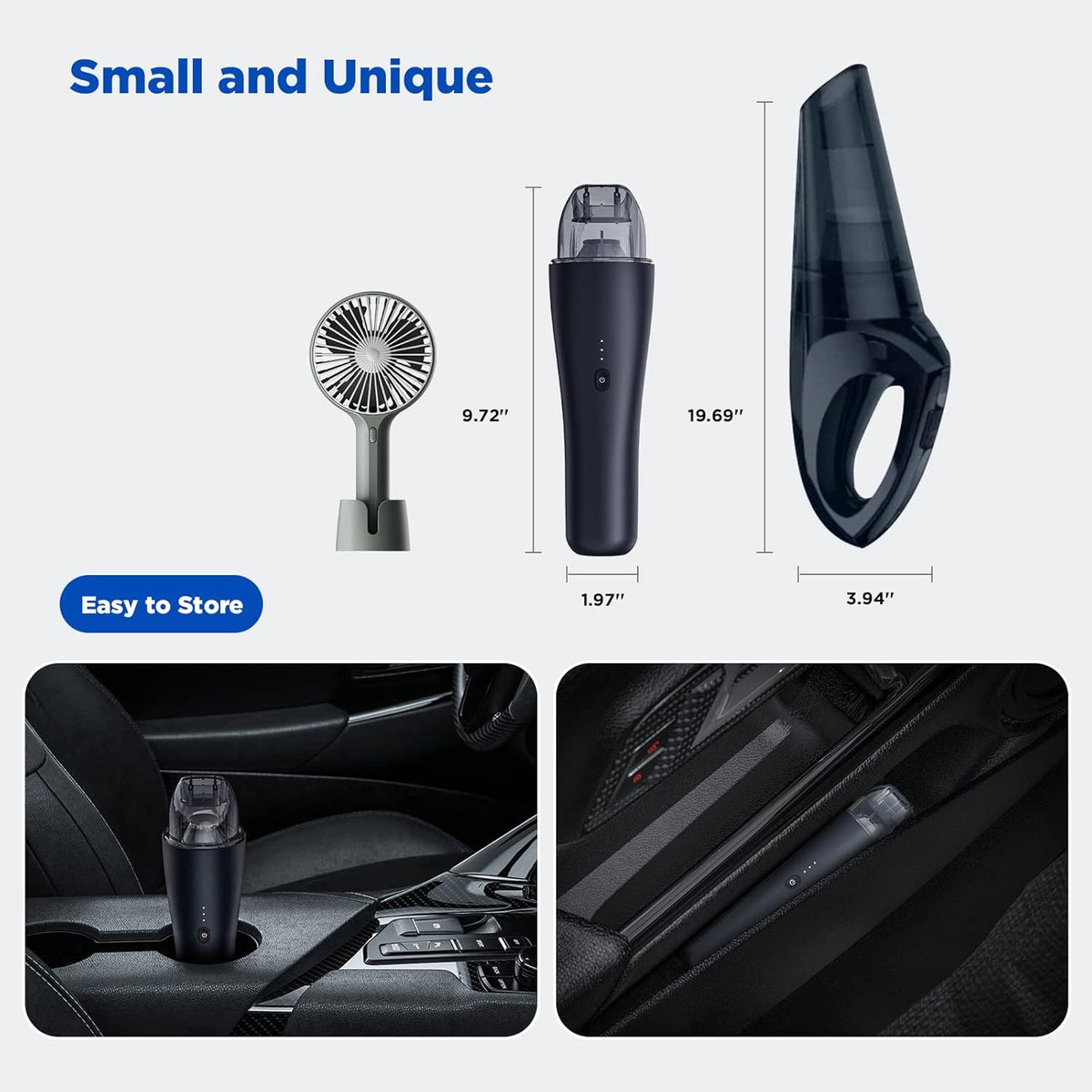 Car Vacuum Cordless Rechargeable Mini Vacuum D56952