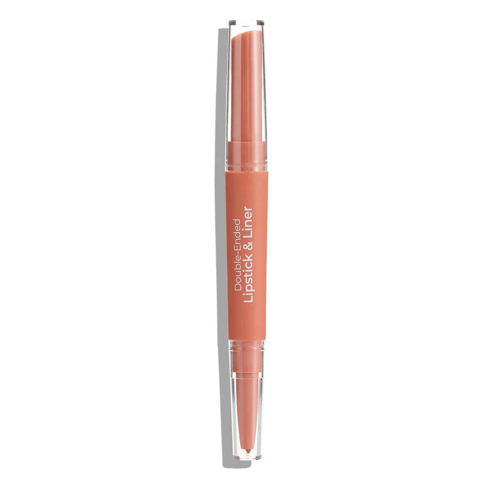 Natural Peach Lipstick & Liner Duo D772