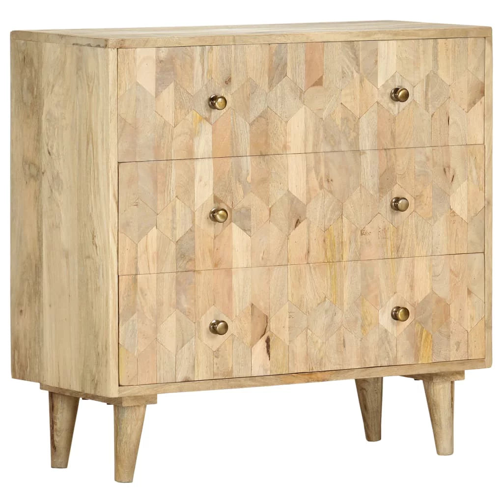 Solid Mango Wood Drawer Cabinet W78668