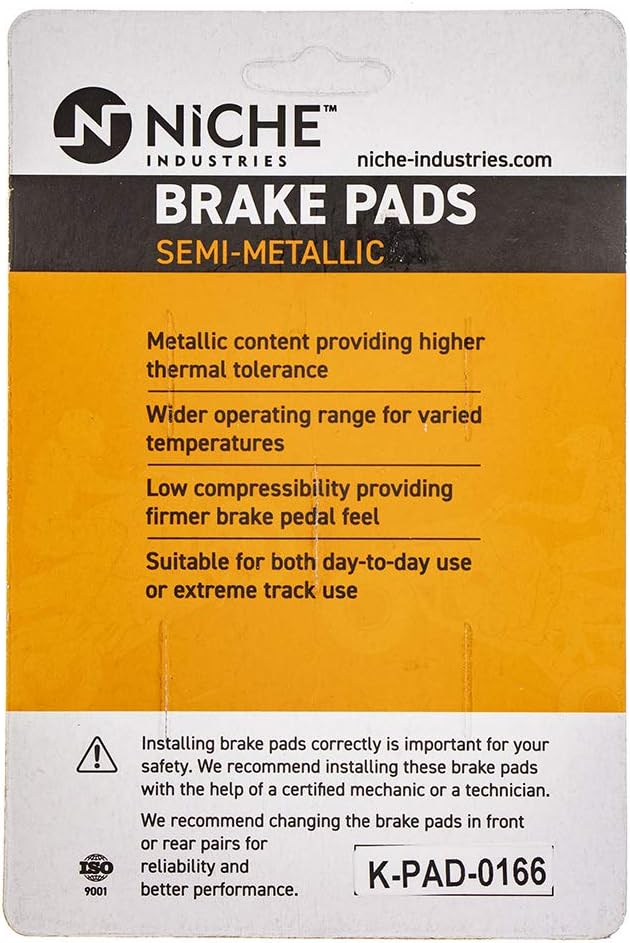 Brake Pad Set Semi-Metallic Pack of 2 R726