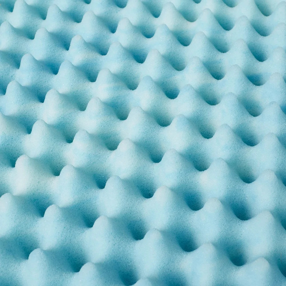 Gel Memory Foam Mattress Topper Queen W4512