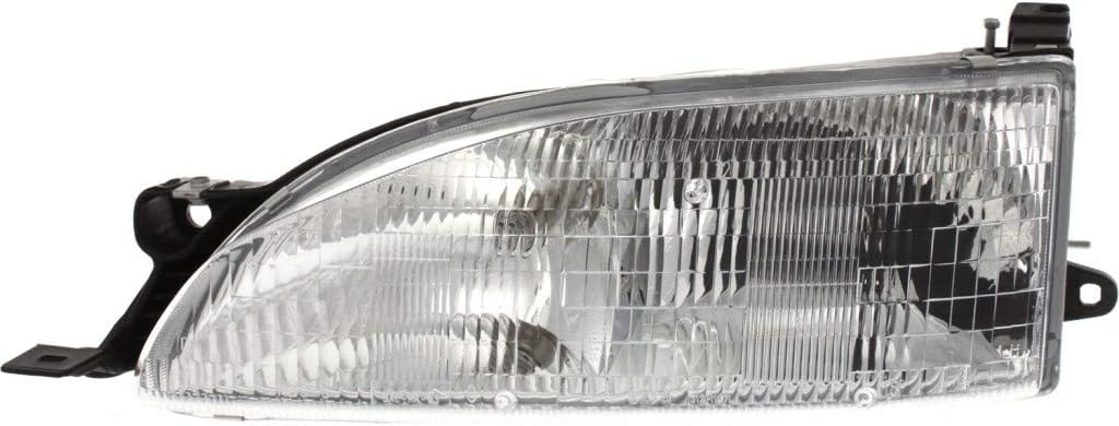 Driver Side Halogen Headlight for Toyota Camry 1995 1996 Pack of 2 P643