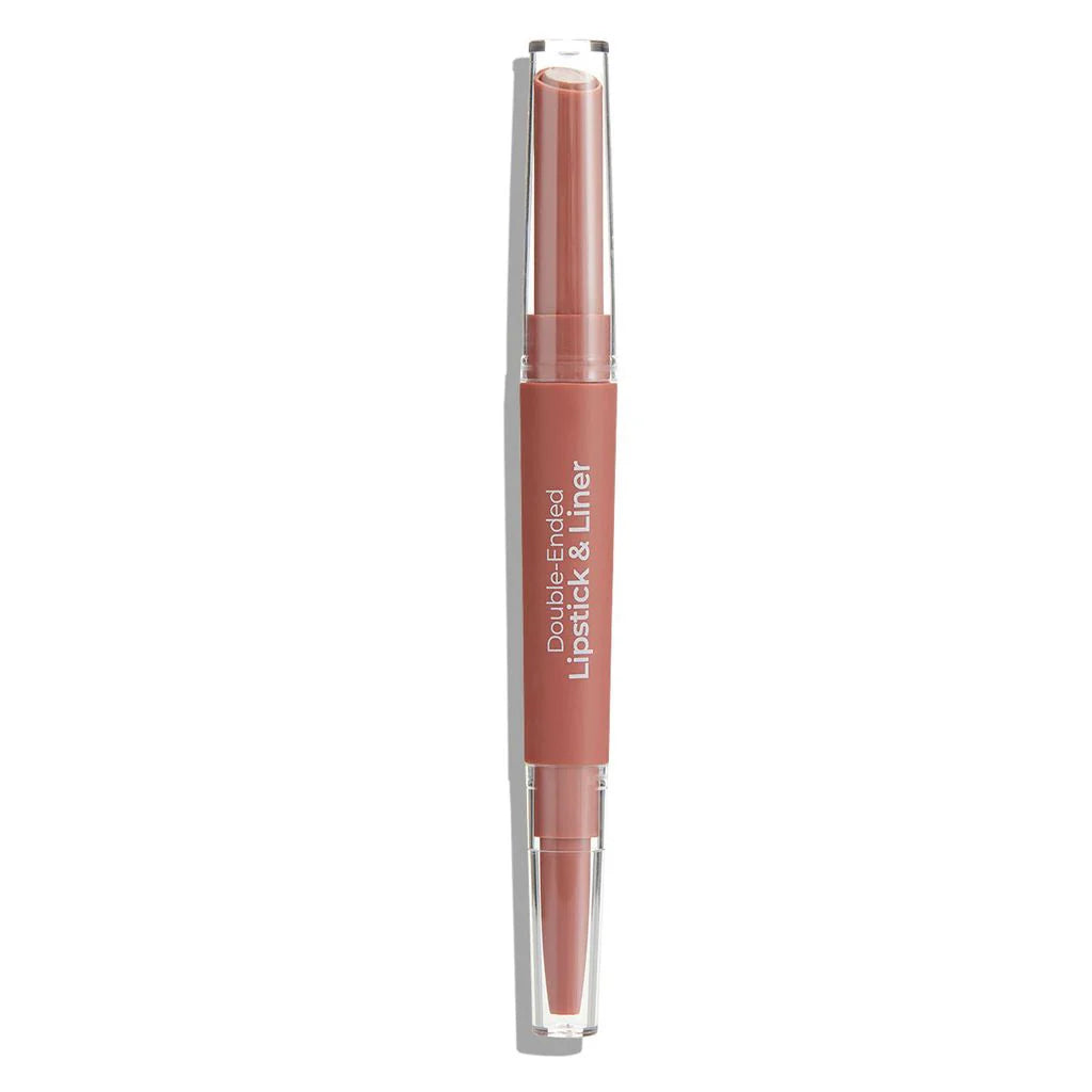 Natural Peach Lipstick & Liner Duo D772