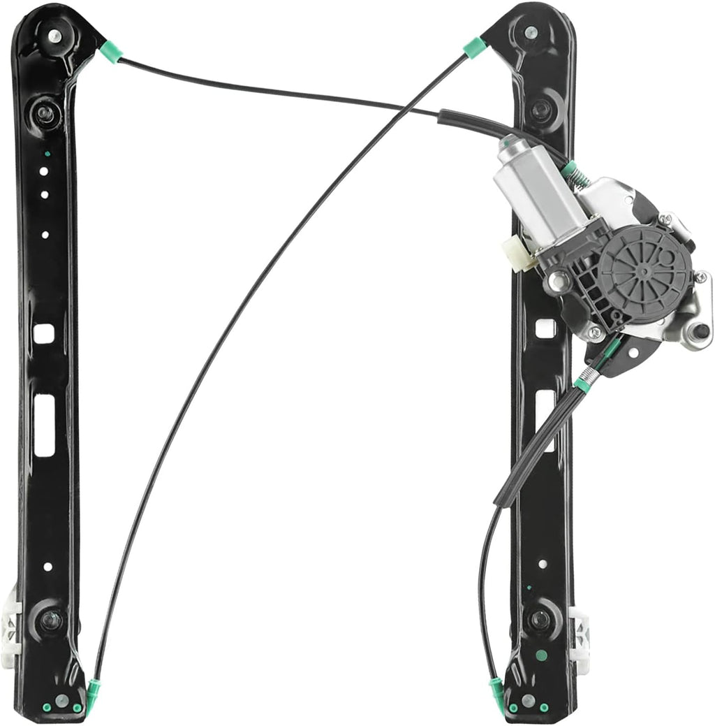 Power Window Regulator with Motor Front Left Driver Side Pack of 2 Y677213
