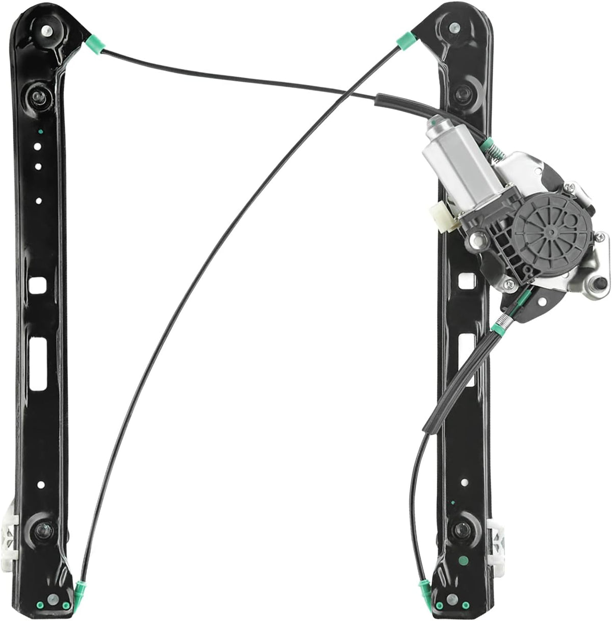 Power Window Regulator with Motor Front Left Driver Side Pack of 2 Y677213