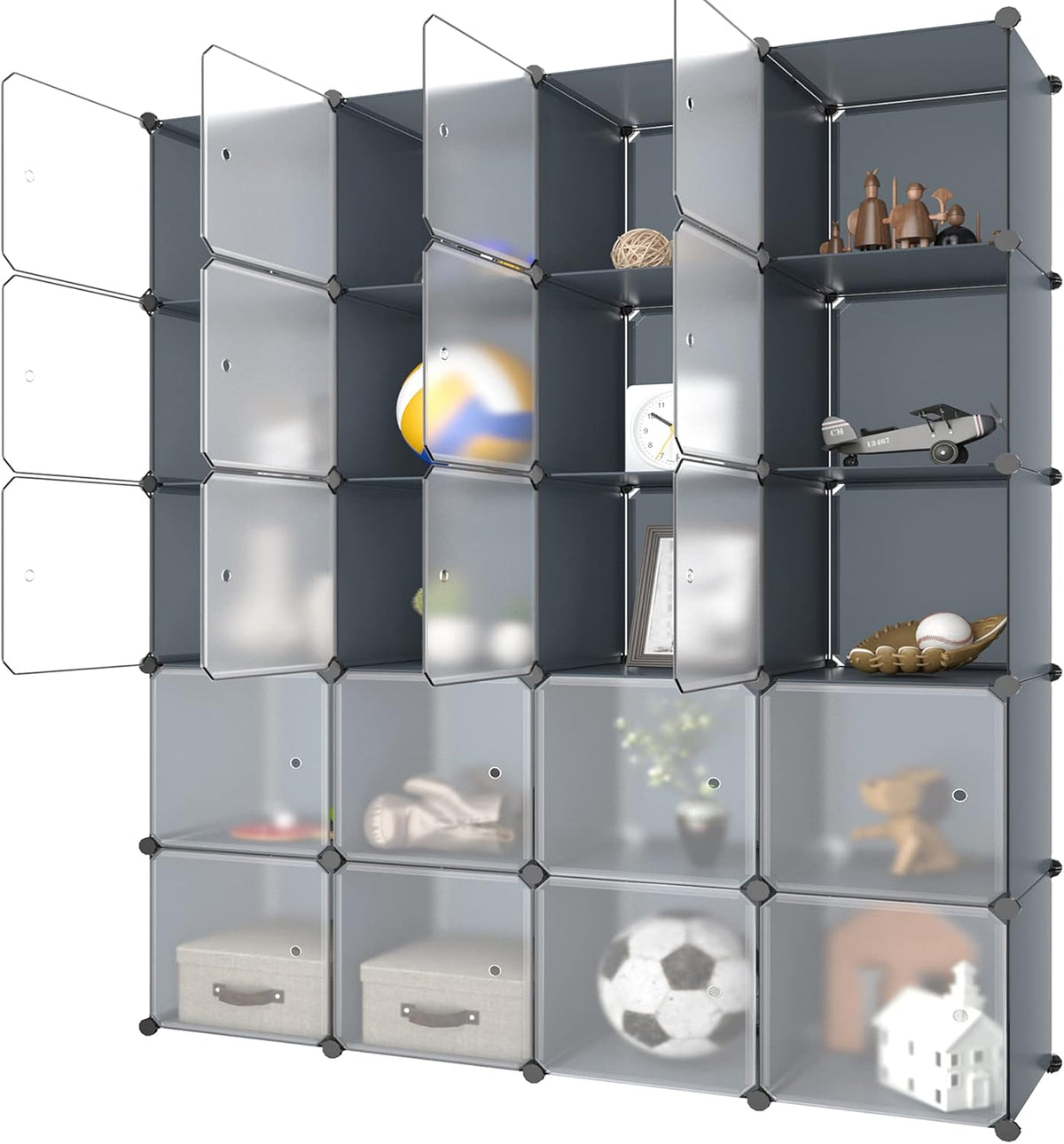 20-Cube Plastic Cube Storage Organizer Y2021