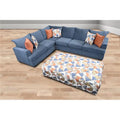 Oversized Navy Corner Sectional R147304