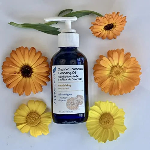 Organic Calendula Cleansing Oil 4 fl oz T9491