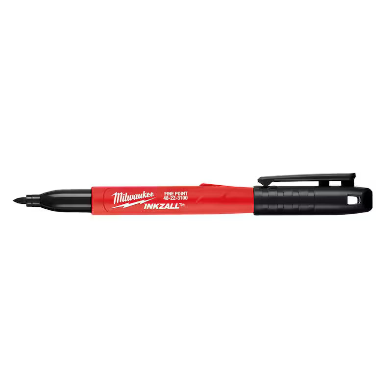Black Fine Point Permanent Marker H157