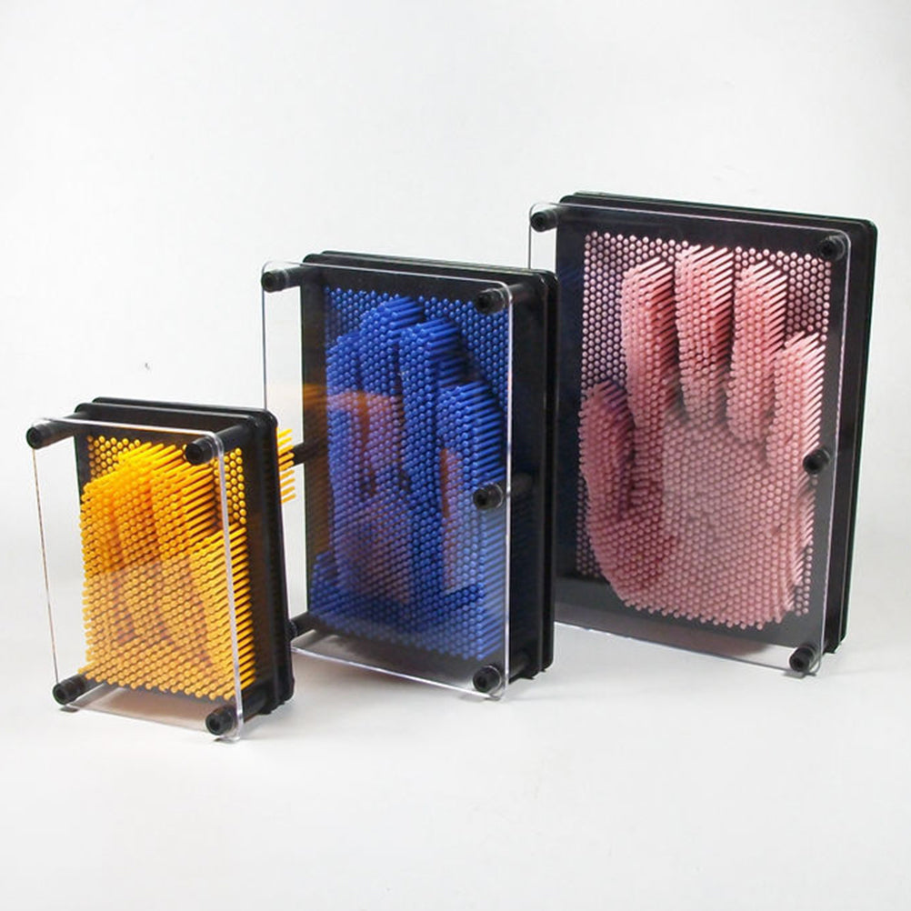 Medium Size Pink 3-Dimensional Pin Art Board Toy K2239