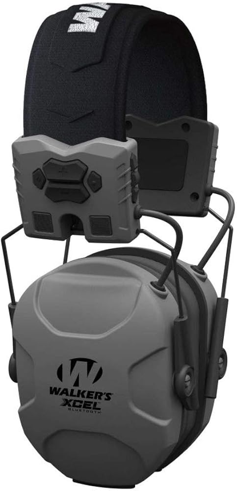 Digital Electronic Muff with Bluetooth Hearing Protection Case Bundle (2 Items) M5848
