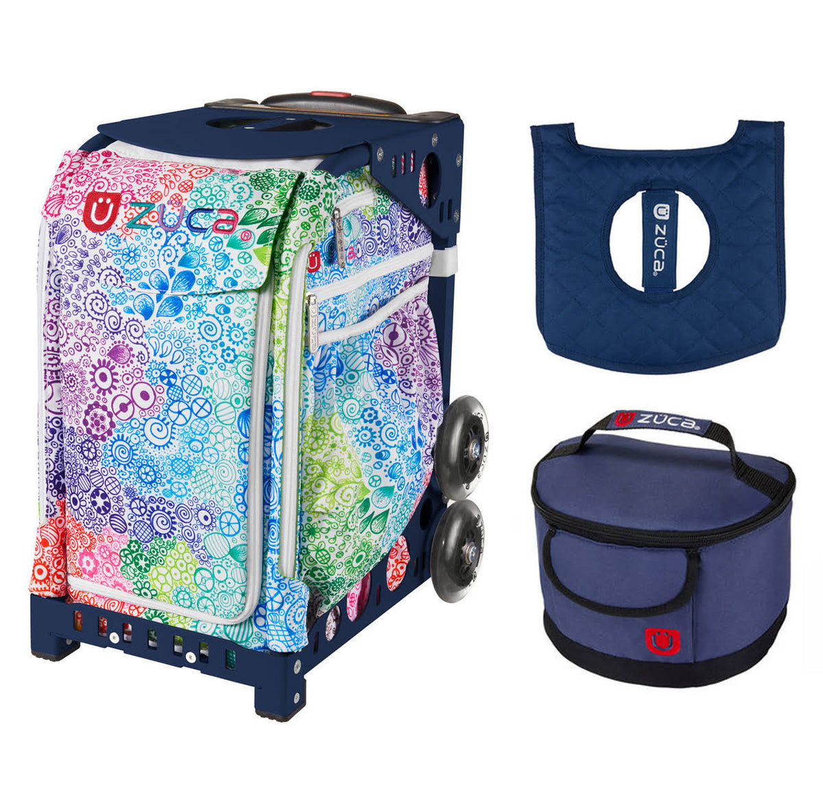 Navy Frame Bag Q887