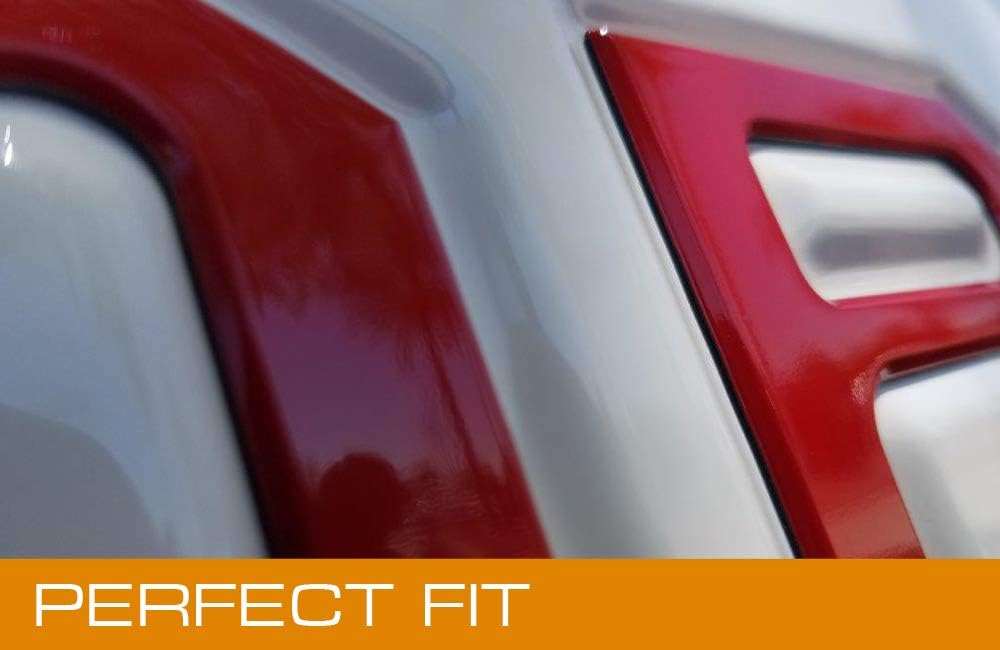 Chrome Tailgate Insert Letters Pack of 2 U9646