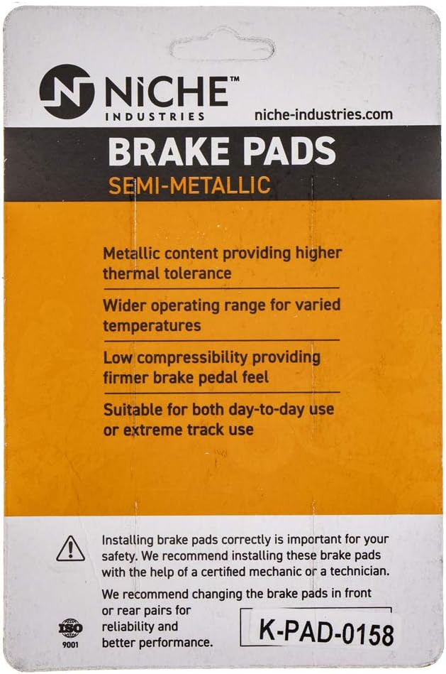 Brake Pad Set Semi-Metallic Pack of 2 R726