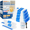 Vacuum Seal Bags with Pump, 18 Pack C96069