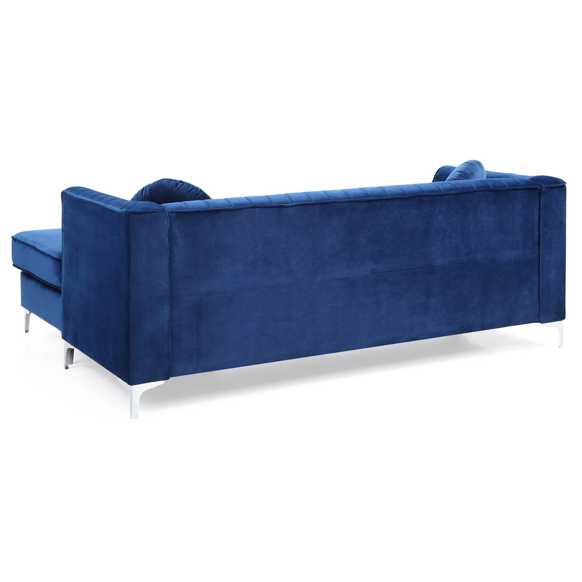 Navy Blue Sofa Chaise C3993