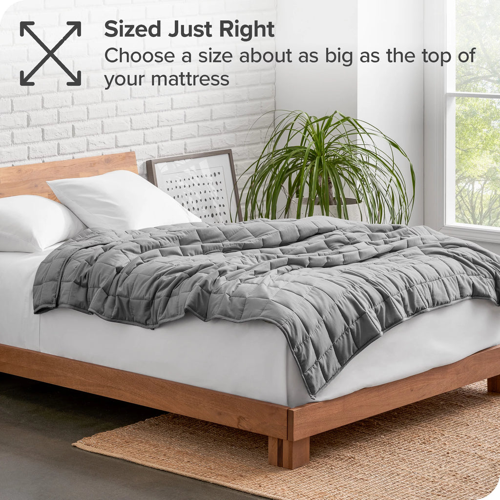 17 lbs 60" x 80" Cotton Weighted Blanket O638699