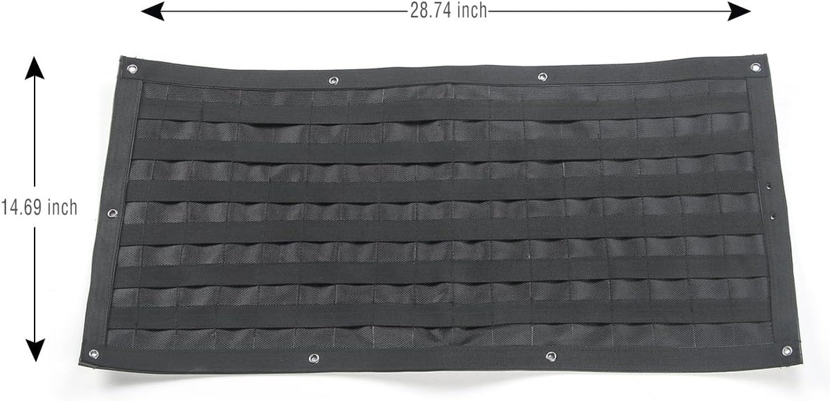 Canvas Tailgate Cargo Storage Bag & Tool Kit Organizer Pockets H254083
