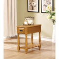 Side Table Light Oak Brown X446636