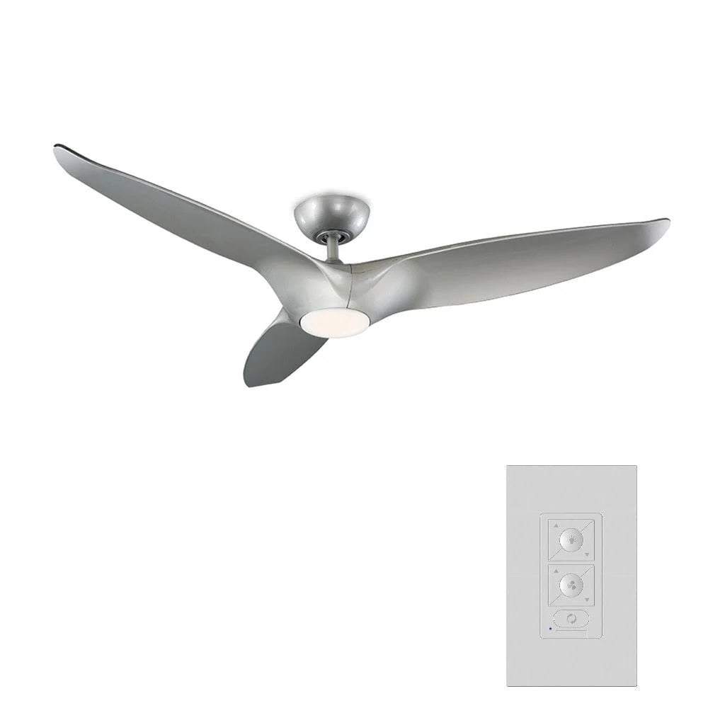 Dark Walnut Smart Ceiling Fan M3808