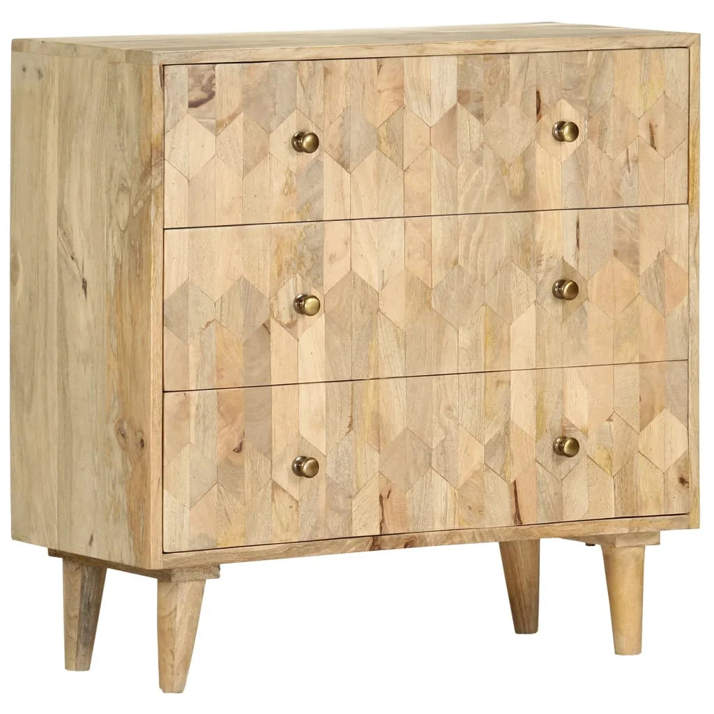 Solid Mango Wood Drawer Cabinet W78668