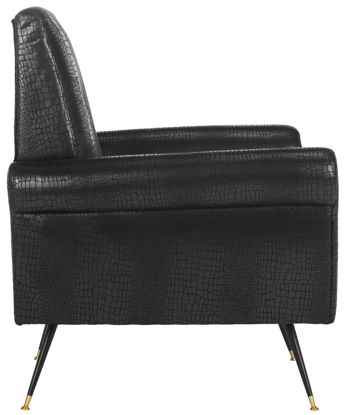 Black Mid Century Accent Chair H26012