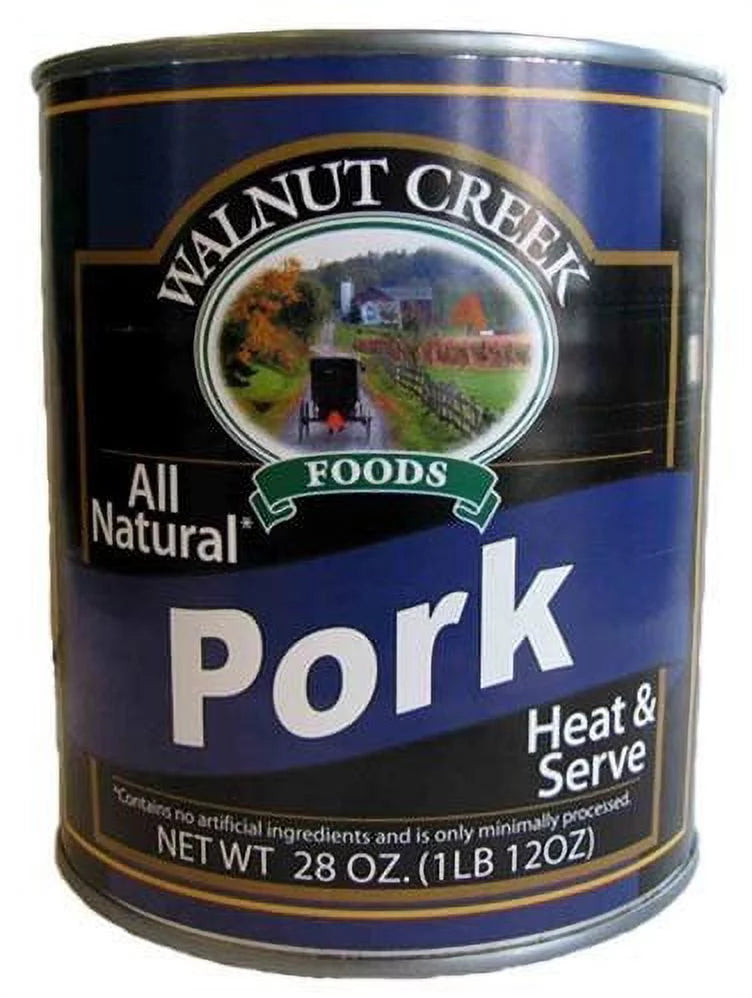 Canned Pork Chunks 28 Oz Case of 12 R9377