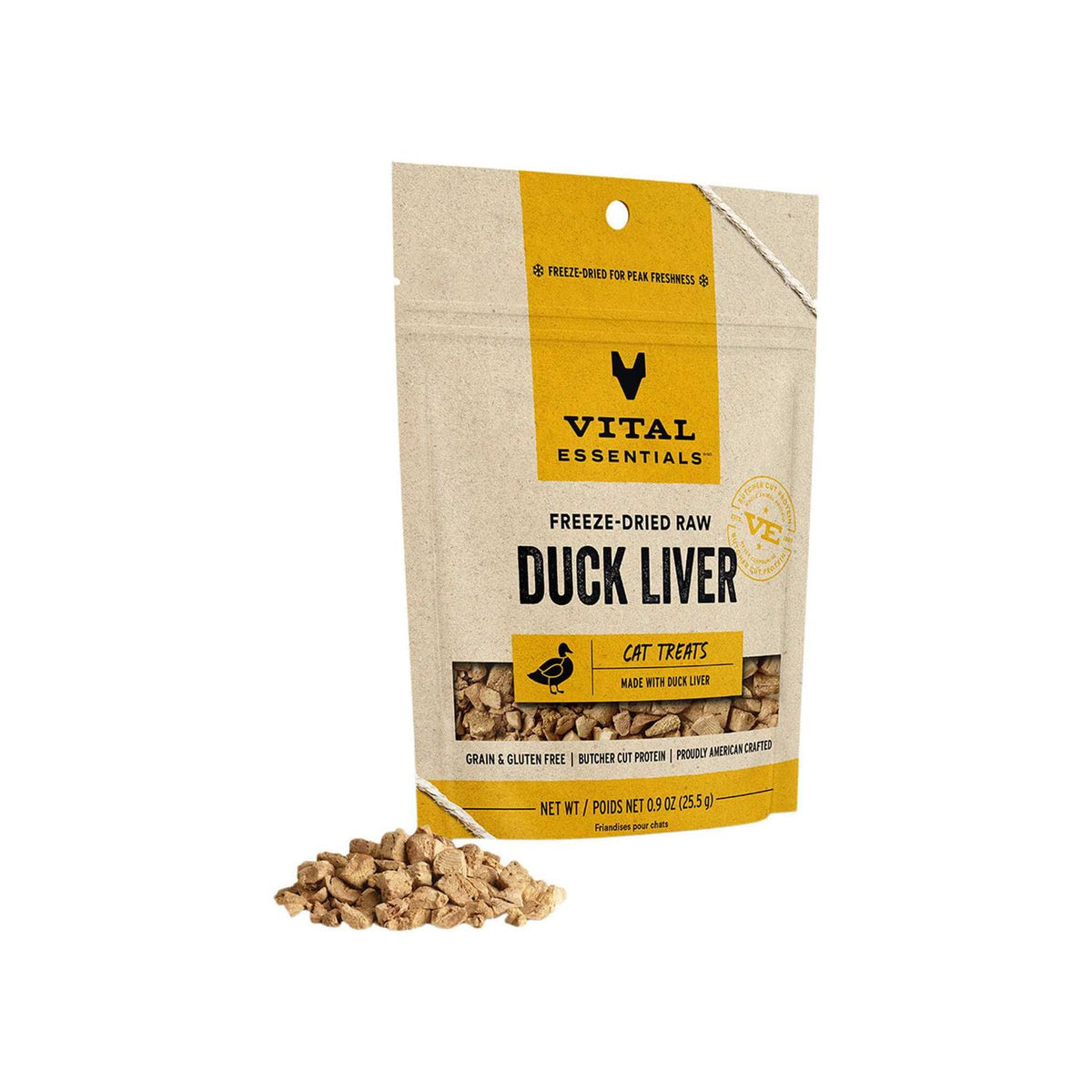 Freeze-Dried Duck Liver Cat Treats T273