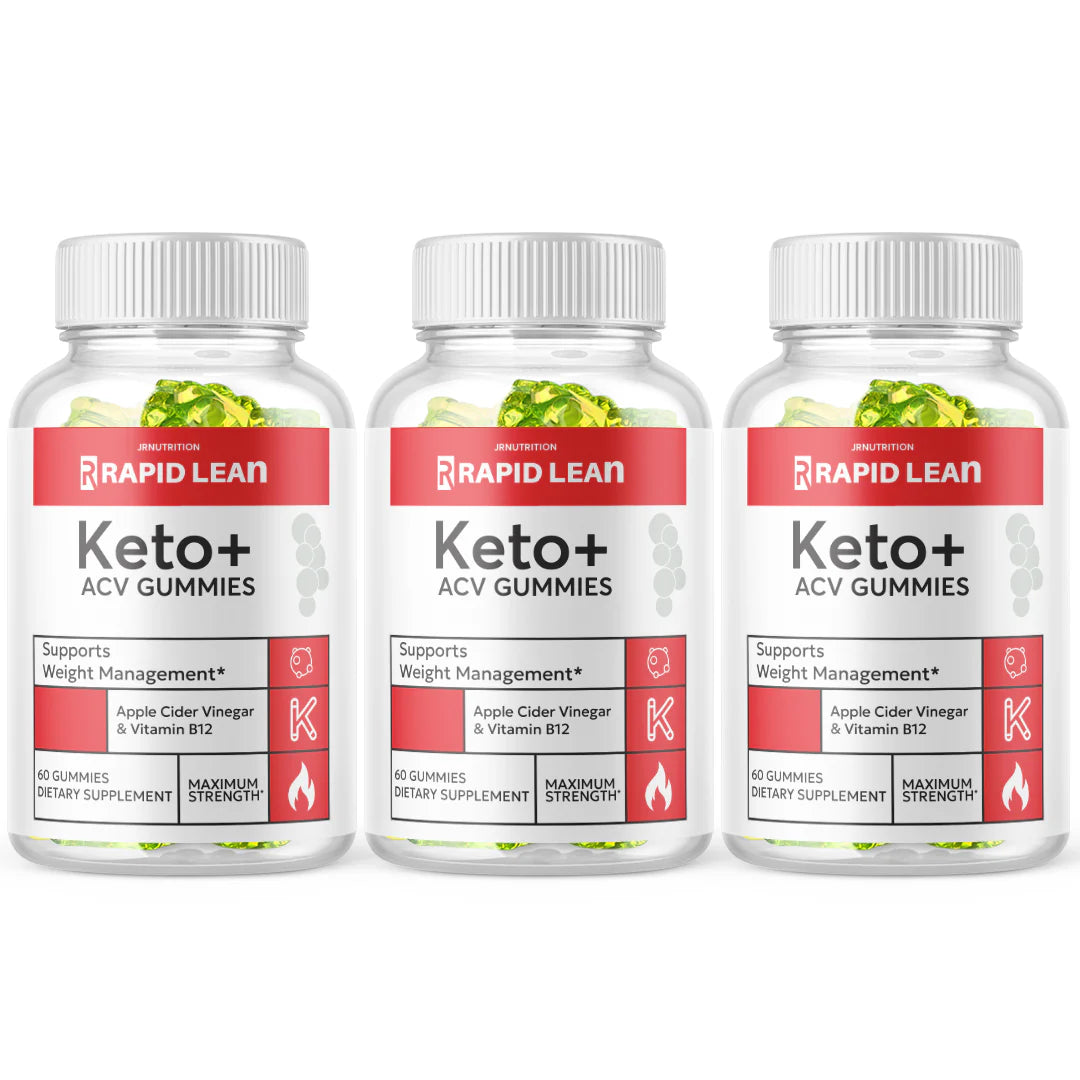 Keto + ACV 500mg Gummies - 3 Bottles Y20041