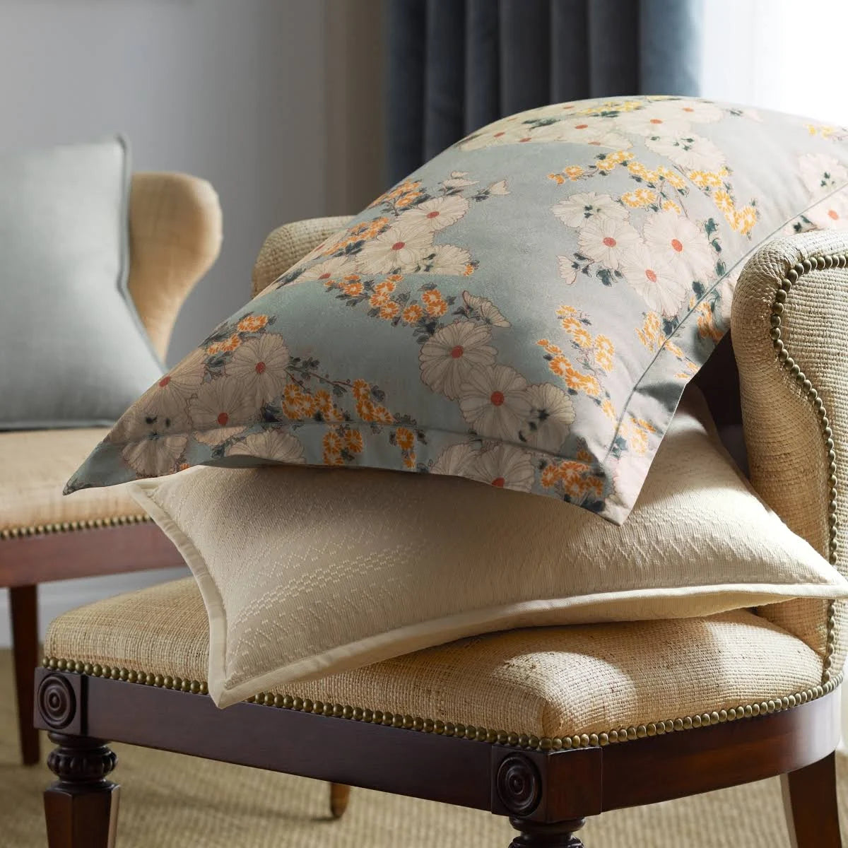 King Floral Sham J75012