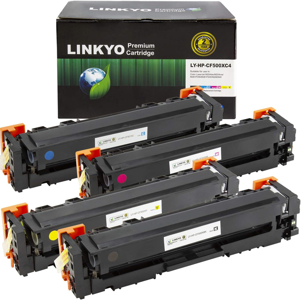 Compatible Toner Cartridge 4-Pack X746396