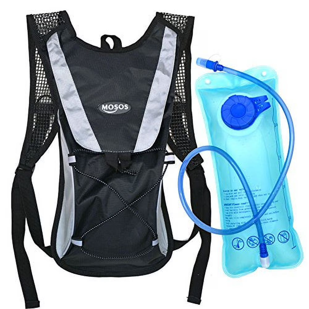 Black 2L Hydration Pack Water Backpack F103312